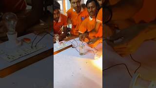 DC supply Polarity test electrician ITI practical skilltest ytshorts viralvideo [upl. by Latsirk]