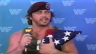 WWF Corporal Kirchner All American Wrestling commercial 1986 [upl. by Meek]