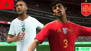 FC 25 Espagne vs Maroc amical  PS5™ 4K [upl. by Ycul170]