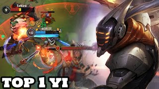 wild Rift master yi top 1 master yi gameplay rank challenger [upl. by Mercer858]