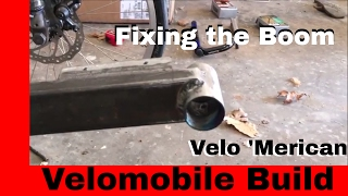 My Velomobile build Fixing the Boom Part 1 [upl. by Froma221]