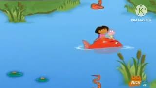 Dora The Explorer Fishy Minigame Alternative Ending [upl. by Hayyikaz]