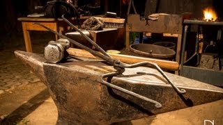 How to forge pick up  hammer making tongs [upl. by Mumford]