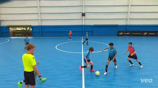 Full Match Caro Futsal U14 Greens 33 CF Oranges  Pro Futsal Mt Evelyn 202324 Round 9  Australia [upl. by Neeluj]