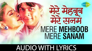 Mere Mehboob Mere Sanam Lyrics  Shah Rukh Khan  Sonali Bendre [upl. by Areyk]