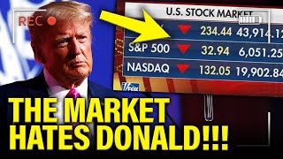 Trump HUMILIATED at Stock Market OPENING BELL [upl. by Ryann587]