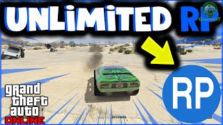 GTA ONLINE UNLIMITED SOLO RP GLITCH RANK UP FAST [upl. by Arahas]