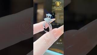 Nhẫn nữ lên ổ chủ 63 ly sáng chiếu N41212 Call 0964776789 dungdiamond longngocluxury [upl. by Bailie20]