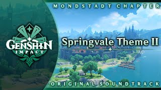 Springvale Theme II  Genshin Impact Original Soundtrack Mondstadt Chapter [upl. by Oemac15]