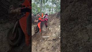 Gagal ktm 300cc ktm klx140rf yz125 trail viral reels [upl. by Calen312]