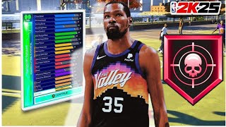 NBA 2K25 THE REAL KEVIN DURANT BUILD LIVE 200K SUB GRIND  TRYING OUT NEW JUMPSHOT [upl. by Reuben]