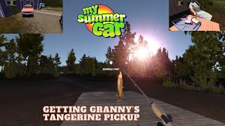 My summer Car fishing shopping for Granny for the Tangerine Pickup mysummercar [upl. by Kisor841]