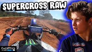 HAIDEN DEEGAN RIDING STAR YAMAHA SUPERCROSS GoPro Raw [upl. by Eloccin]