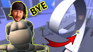 MARKIPLIER GOES BYE BYE in Turbo Dismount [upl. by Rosalia]