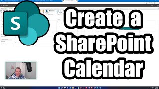 How to Create a Calendar in SharePoint  Microsoft SharePoint  2022 Tutorial [upl. by Coryden]