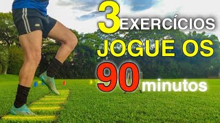 3 EXERCíCIOS FÍSICOS PARA AGUENTAR OS 90 MINUTOS  TREINAMENTO INTENSIVO DE FUTEBOL  FKBRASIL [upl. by Fleurette207]