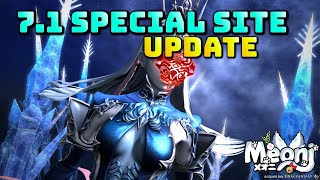 FFXIV 71 Special Site Update  Alliance Raid Gear  Ultimate  Chaos Raid [upl. by Juanne]