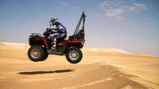 POLARIS SPORTSMAN 800 test drive 2009 מבחן דרכים לפולריס ספורטסמן 800 [upl. by Drhacir]