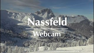 Webcam Nassfeld in Kärnten  Traumhafter Blick auf Trogkofel [upl. by Elocyn769]