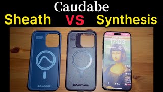 Caudabe Sheath VS Synthesis iPhone 14 pro max 哪個好？which one is betterwho is the bestSynthesis win [upl. by Ettevy]