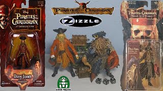 Zizzle Human Davy Jones amp Davy Jones with Stick Heart Box amp KeyPirates of the Caribbean Review [upl. by Daph997]