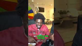 Kai Cenat and Kodak Black Mukbang🍗 [upl. by Wallinga]