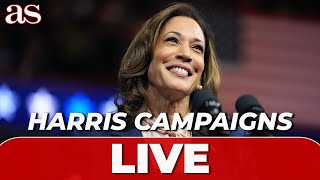 LIVE KAMALA HARRIS CAMPAIGNS in Eau Claire Wisconsin  UNITED STATES ELECTIONS [upl. by Arden]