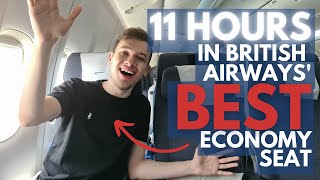 British Airways’ BEST economy seat was a breeze on this 11 HOUR flight [upl. by Lemak916]