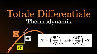 Totale Differentiale  Einfache Erklärung Berechnung Thermodynamik Physik amp Chemie [upl. by Ahseiat]