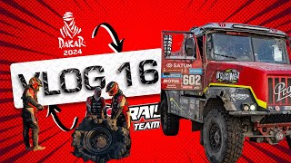 DAKAR Instaforex Loprais Praga Team  VLOG 16 [upl. by Yajeet]