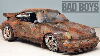 Restoration Porsche 911 964 Turbo 36 Abandoned car  Good Restore [upl. by Donough]