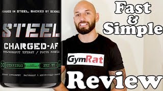 Steel Supplements Charged AF Review [upl. by Atteram749]