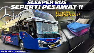 KESAMPAIAN JUGA NYOBAIN BUS INI FULL TRIP😍🔥‼️Trip Makassar  Sorowako with Bintang Zahira Sleeper [upl. by Alleyn876]