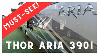 Luxury Living on Wheels Our Impressions of the 2023 Thor Aria 3901 Diesel Class A RV  A Dream RV [upl. by Johm]