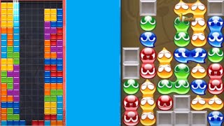 TSpins into 4 Wide VS Puyo Slight Disadvantage [upl. by Erdna]