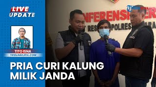 Gelap Mata Pria Paruh Baya Nekat Rampas Kalung Emas Milik Janda di Mayong Jepara Ditangkap Polisi [upl. by Anawad]