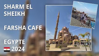 SHARM EL SHEIKH  FARSHA CAFE 🇪🇬 😉 SUD DU SINAÏ  EGYPTE 2024  4K [upl. by Aicnilav926]