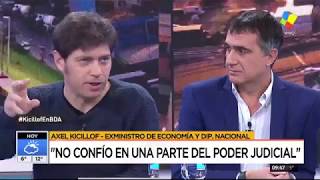 300718  Axel Kicillof con Antonio Laje en Buenos Días América [upl. by Ger]