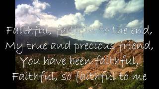 Selah w Lyrics  The Faithful Oneavi [upl. by Llerrem428]