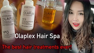 Review Olaplex No 0 No 3 No 7 รีวิว โอลาเพล็กซ์ เชื่อมแกนผม เปลี่ยนผมเสียให้เป็นผมสวย [upl. by Eidlog]