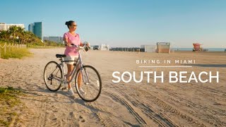 THINGS TO DO IN SOUTH BEACH MIAMI BEACH Bike Ride Lummus Park and Ocean Drive [upl. by Jacquenetta115]