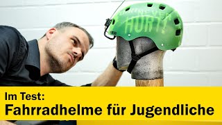 Im Test Fahrradhelme für Jugendliche 2020  ÖAMTC [upl. by Naihs193]