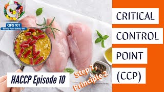 HACCP ep 10  CRITICAL CONTROL POINT HACCP step 7 [upl. by Assehc]