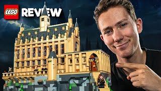 LEGO Hogwarts Expands With The New Great Hall  76435 In Depth Review [upl. by Guilbert]