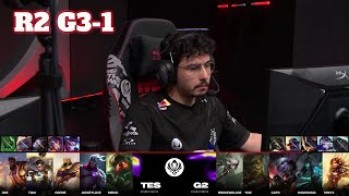 TES vs G2  Game 1  Round 2 LoL MSI 2024 Main Stage  Top Esports vs G2 Esports G1 full game [upl. by Notned109]