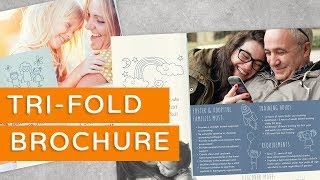 Setting Up a TriFold Brochure in InDesign [upl. by Enirok145]