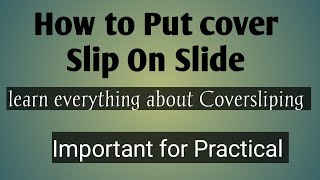 How to Put Coverslip On Slide Coverslipping practical [upl. by Link676]