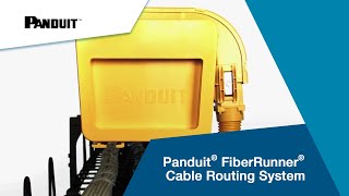 Panduit® FiberRunner® Cable Routing System [upl. by Ayaj]