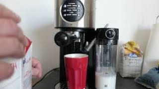 ☕🔍 Test Kaffeemaschine mit Milchaufschäumer unter der Lupe ✨Lidl [upl. by Eeleak568]