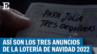 Los anuncios de la lotería de navidad 2022  EL PAÍS [upl. by Aldis283]